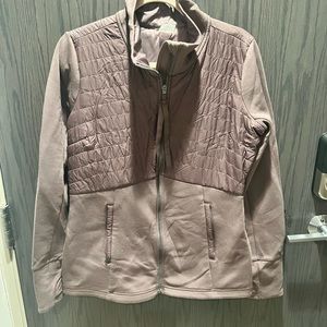 Calia Fitted Quilted Zip Up